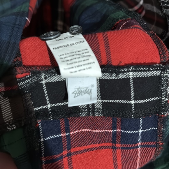 Stussy Patchwork Long sleeve Zip-Up - Picture 3 of 4